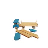 WOODTOY'S ORGANİK OYUNCAK DÜNYASI AHŞAP DORSELİ KAMYON