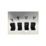 Woodwall Baza Yatak Tutucu Plastik Baza Stoplama Baza Yedek Parça 4 Adet 0090013