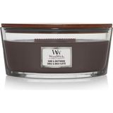 Woodwick Sand & Driftwood Elips Kokulu Mum 453 gr - Kahverengi - Standart
