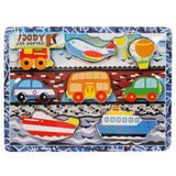 Woody Ahşap 8 Parça Bultak Puzzle: Araçlar