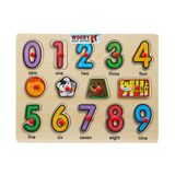 Woody - İngilizce Rakamlar Ahşap Oyuncak (Sunman 130444A)