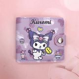 Woody Life Kawaii Hello Kitty Cinnamoroll Kız Çocuk Doğum Günü Hediyelik Kartlıklı Cüzdan - Açık Mor