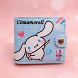 Woody Life Kawaii Hello Kitty Cinnamoroll Kız Çocuk Doğum Günü Hediyelik Kartlıklı Cüzdan - Mavi - Mavi