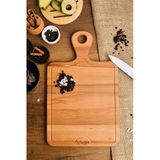 Woodya Ahşap Kesme Tahtası - Ahşap Sunum Tahtası - Ahşap Servis Tahtası - Anneler Günü Hediyesi 38X23 Cm