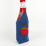 Woodycord El Yapımı U Model Elma Kot Matara Termos Kılıfı - Standart