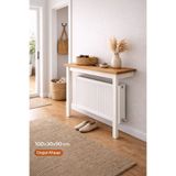 Woodymoda Masif Doğal Ahşap Antre & Hol Konsol Dresuar 100 cm