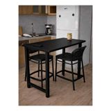 woodywood Bar Masası Tamamı Doğal Masif Ağaç 115 cm x 50 cm x 100 cm