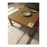 Woodywood Doğal Ağaç Tasarım Orta Sehpa 90x90 cm