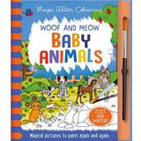 Woof and Meow - Baby Animals (Magic Water Colouring)
