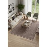 WOOF HOME Modern Pamuklu Halı Örtüsü Savan 4m2 Dokuma 160x240 Lastiksiz