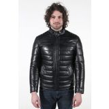 WOOG LEATHER DERİ Alfa Model Erkek Siyah Hakiki Deri Mont (60)