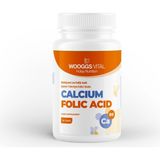 Wooggs Vital Kalsiyum ve Folik Asit Içeren Takviye Edici Gıda 60 Tablet - Aromasız