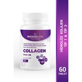 Wooggs Vital Kollajen Tip I-Iı C Vitamini Hya Biotin ve Çinko 60 Tablet