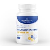 Wooggs Vital Magnesiyum Sitrat ve Vitamin B6 Içeren Takviye Edici Gıda 120 Tablet - Aromasız