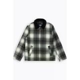 Wool Blend Laydown Collar James Dean Kadife Yakalı Mont Red Red M