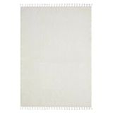 Wool Wl005a Beyaz Halı Sisal Bukle Dekoratif Tozsuz Salon Halısı Yatak Odası Koridor 100 X 200 Beyaz