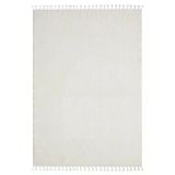 Wool Wl005a Beyaz Halı Sisal Bukle Dekoratif Tozsuz Salon Halısı Yatak Odası Koridor 120 X 180 Beyaz