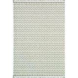 Wool Wl011a Gri Beyaz Modern Desen Kabartmalı Doku Pamuk Tabanlı Kaymaz Halı 100 X 200 Grı Beyaz