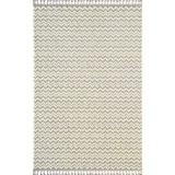 Wool Wl011a Gri Beyaz Modern Desen Kabartmalı Doku Pamuk Tabanlı Kaymaz Halı 80 X 300 Grı Beyaz