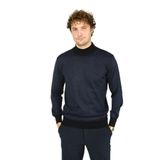 woolen world Yarım Balıkçı Yaka Triko Kazak, M, 8055920255223, Lacivert, Erkek