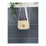 WOOLF Peluş Detay Mini Omuz Çantası