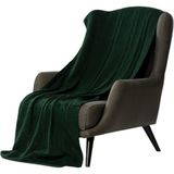 Woolhome Triko Koltuk Şalı 170X130 - 170 x 130 cm - Yeşil