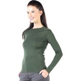 Woolona Alize Yeşil Kadın %100 Yün Doğal Termal İçlik - XL