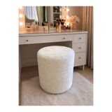 WOOLY LIFE PUF Peluş Çok Amaçlı Dekoratif Puf koltuk Dekoratif Puf koltuk
