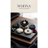 Woona Doğal Soya Wax Siyah Beyaz Gotik Tasarım 5'li Mum Seti - Amber Kokulu Papatya & Yıldız Çiçeği & Deniz Kabuğu Figürlü El Yapımı Doğal Soya Wax Premium Kokulu Mum Seti - woonamum-28