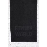 Woop Home 2'li 50 x 90 cm Siyah Spor Fitness Havlusu
