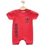Woops Baby Marka Addas Desen Çıtçıtlı Tulum 6-24 Ay - Kırmızı - 12 Ay