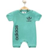 Woops Baby Marka Addas Desen Çıtçıtlı Tulum 6-24 Ay - Yeşil - 2 Yaş