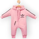 Woops Baby Marka Addas Desen Kapşonlu Tulum 6-24 Ay - Pembe - 2 Yaş