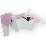 Woops Baby Marka Baskılı Nke Desen Biyeli Uzun Kol Ikili Takım Unisex 6-24 Ay - 2 Yaş - Çok Renkli