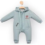 Woops Baby Marka Moşino Desen Kapşonlu Tulum 6-24 Ay - Yeşil - 2 Yaş