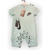 Woops Baby Marka Nke Desen Çıtçıtlı Tulum 6-24 Ay - Yeşil - 2 Yaş