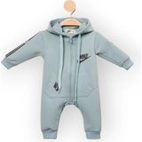 Woops Baby Marka Nke Desen Kapşonlu Tulum Unisex 6-24 Ay - 2 Yaş - Yeşil