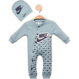 Woops Baby Marka Nke Desen Şapkalı Tulum 6-24 Ay - Yeşil - 2 Yaş