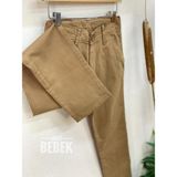 Woorage Erkek Çocuk Kanvas Pantolon 0297 Krem - 11 - 12 Yaş