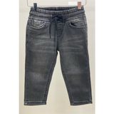 Woorage Mojo Erkek Bebek 1-5 Yaş Beli Lastikli Kot Pantolon 5368 Füme - 9 - 12 Ay