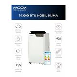 Woox 14000 Btu Isıtma & Soğutma Özellikli Taşınabilir Mobil Klima A+ Enerji Sınıfı