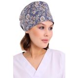 Wordex Desenli Doktor Hemşire Aşçı Cerrahi Hastane Bonesi Bandana M480 Tek Beden