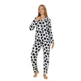 Wordex MR 9508 Kalpli Milan Yumuşak Kumaş Boydan Düğmeli Kadın Pijama Takımı (Beyaz-Lacivert, XL)