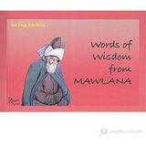 WORDS OF WISDOM FROM MAWLANA - MEVLÂNÂ CELÂLEDDÎN-I RÛMÎ