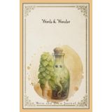 Words & Wonder: Soft Cover | Creative Notebook with Lined and Blank Pages for Thoughts, Doodles, and Daily Expression |115 pages | 5.5" x 8.5" Size | Matte Finish