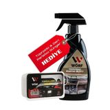 WÖRF Torpido Parlatıcı Bakım Sütü 500 ml + Parlatıcı Sünger