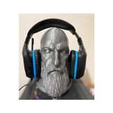 Work3D Kratos Figürü Kulaklık Standı - 22Cm Yüksekliğinde Dekoratif Obje