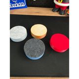 Work3d Premium Kokusuz Küllük Kutusu – Metal Küllük Dahil, Sessiz & Şık Tasarım - Kırmızı