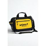 WORKIT TOOLS & BAGS Plastik Tabanlı Profesyonel Bez Takım/Alet Çantası - Servis Çantası - Teknisyen Çantası - Usta Çantası - Mühendis Çantası - 41cm x 24cm x 32cm