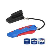 Workpro WP213010 Kemer Askı Kancalı Otomatik Geri Çekilebilir Mandallı Rötuş Maket Bıçağı ve 3 Adet Yedek Bıçak
